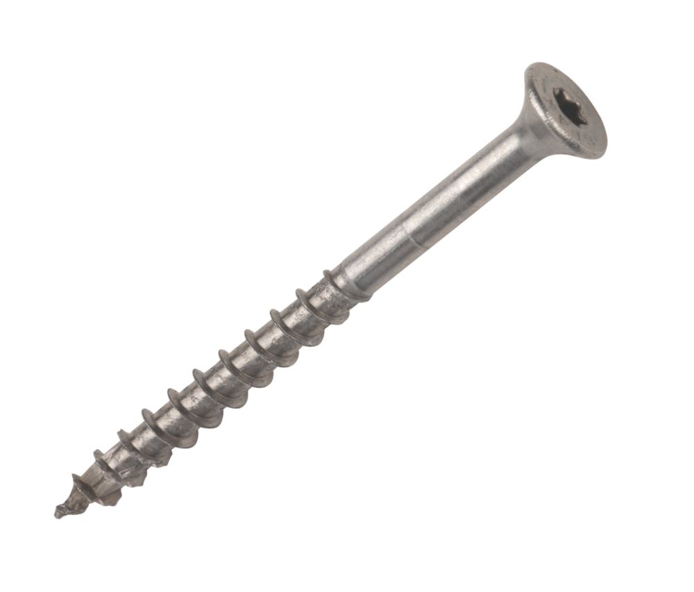 25 vis à bois à tête fraisée TX en acier inoxydable Spax 3,5 x 25mm