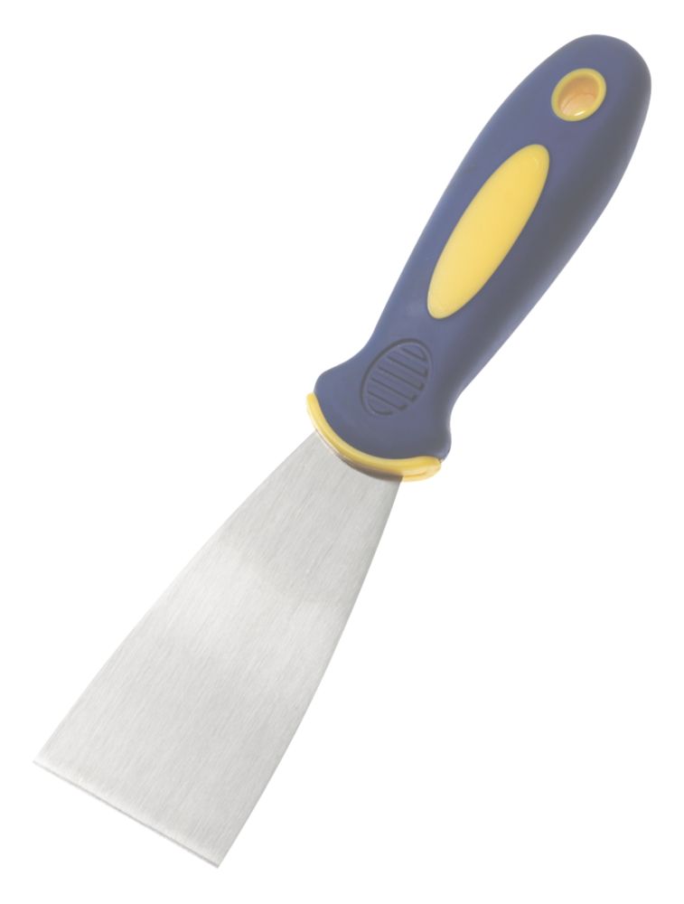 spatule spéciale enduit inox avec embout de vissage