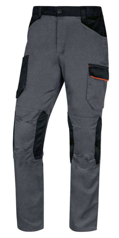 Pantalon de travail Delta Plus M2PA3 gris taille 42/44 longueur 80 cm