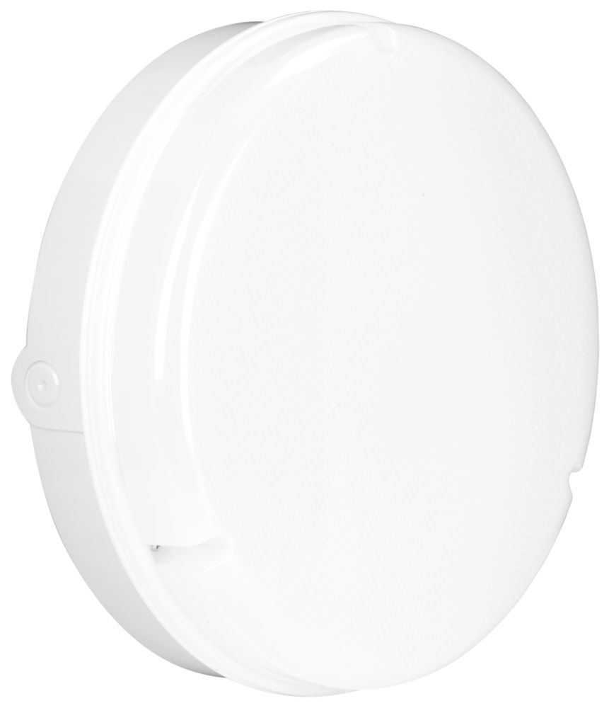 Hublot à LED rond d'intérieur et d'extérieur Enlite UtiliteDrum avec détecteur de micro-ondes blanc 18W 1 300lm