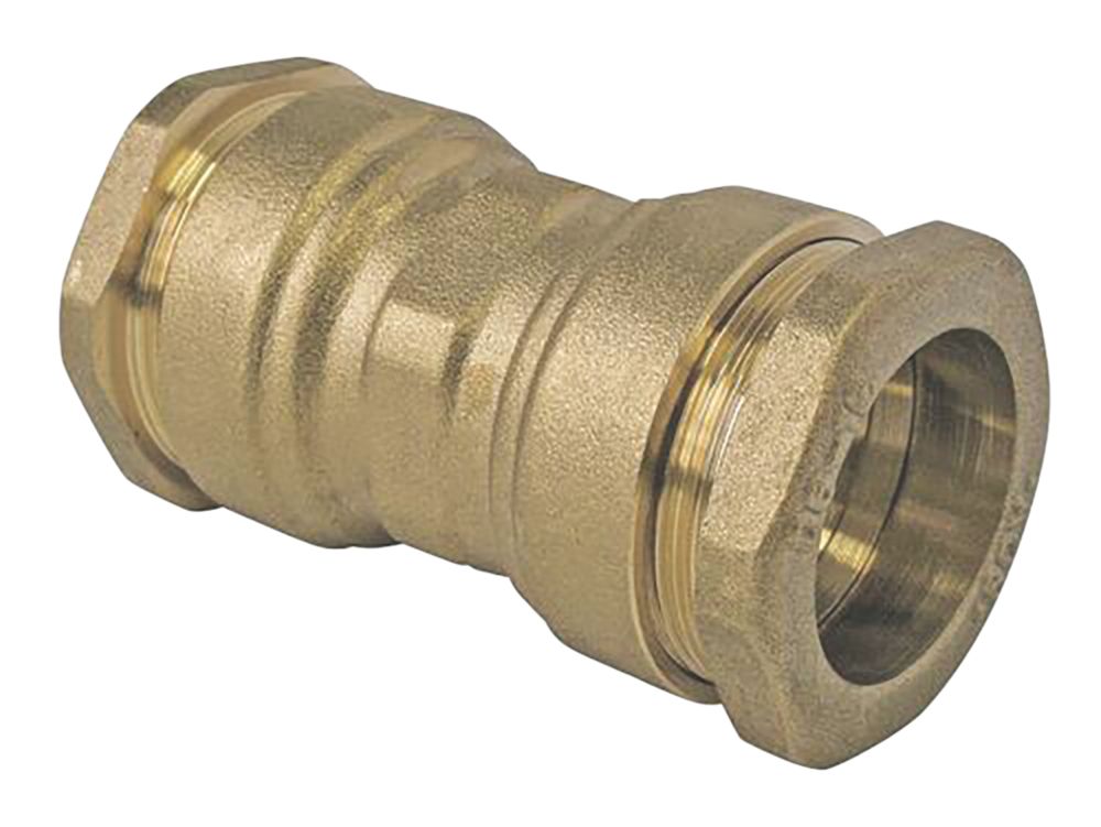 Manchon égal en laiton pour tube PE 25mm SUMO Pronorm