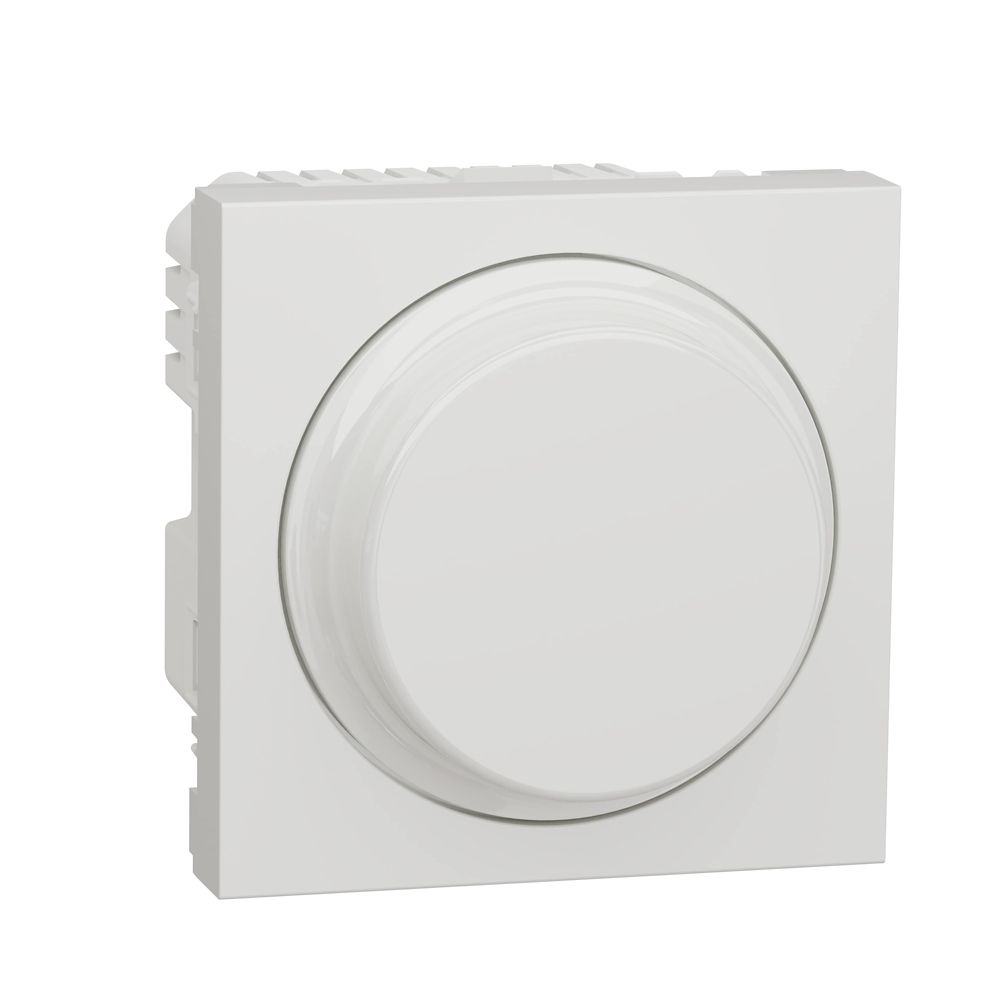 Variateur de lumière 1 poste 2 modules Unica Blanc Schneider
