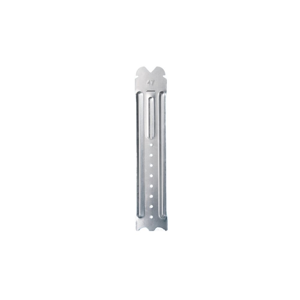 Suspente longue Semin SL24 240 - 47 en acier galvanisé 240mm x 44mm, 50 pièces