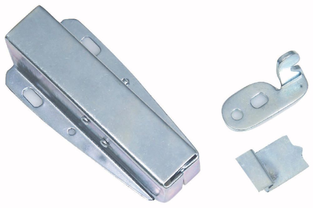 Verrou pour trappe de combles Hardware Solutions argent 35mm 
