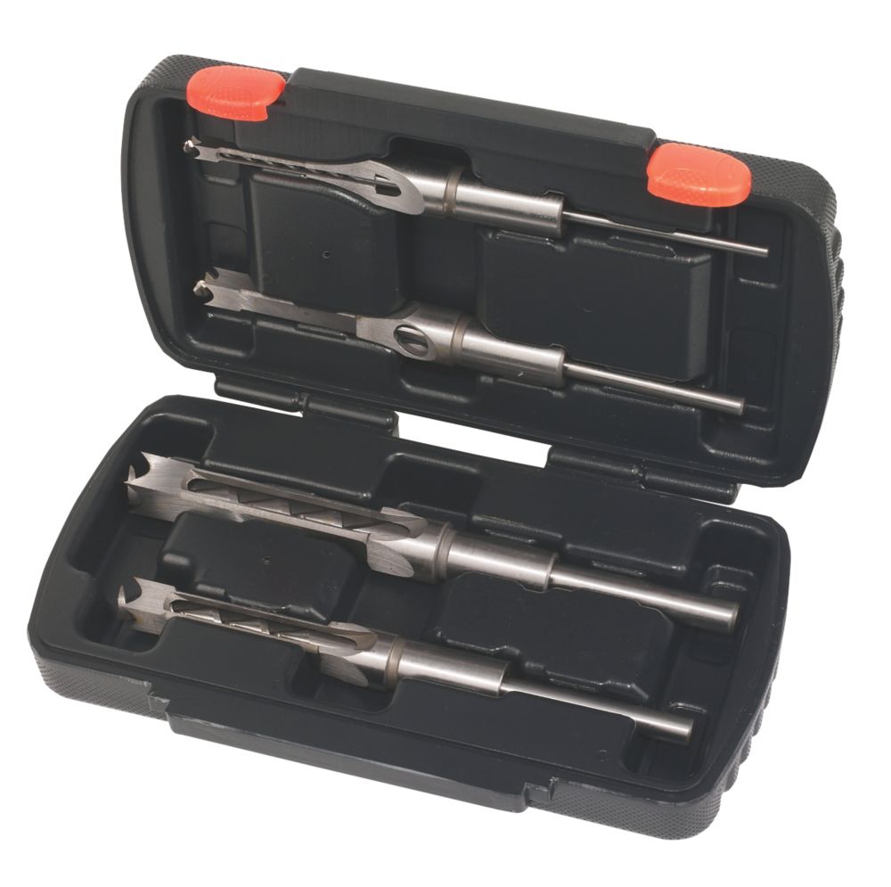 Coffret de 4 mèches à mortaiser