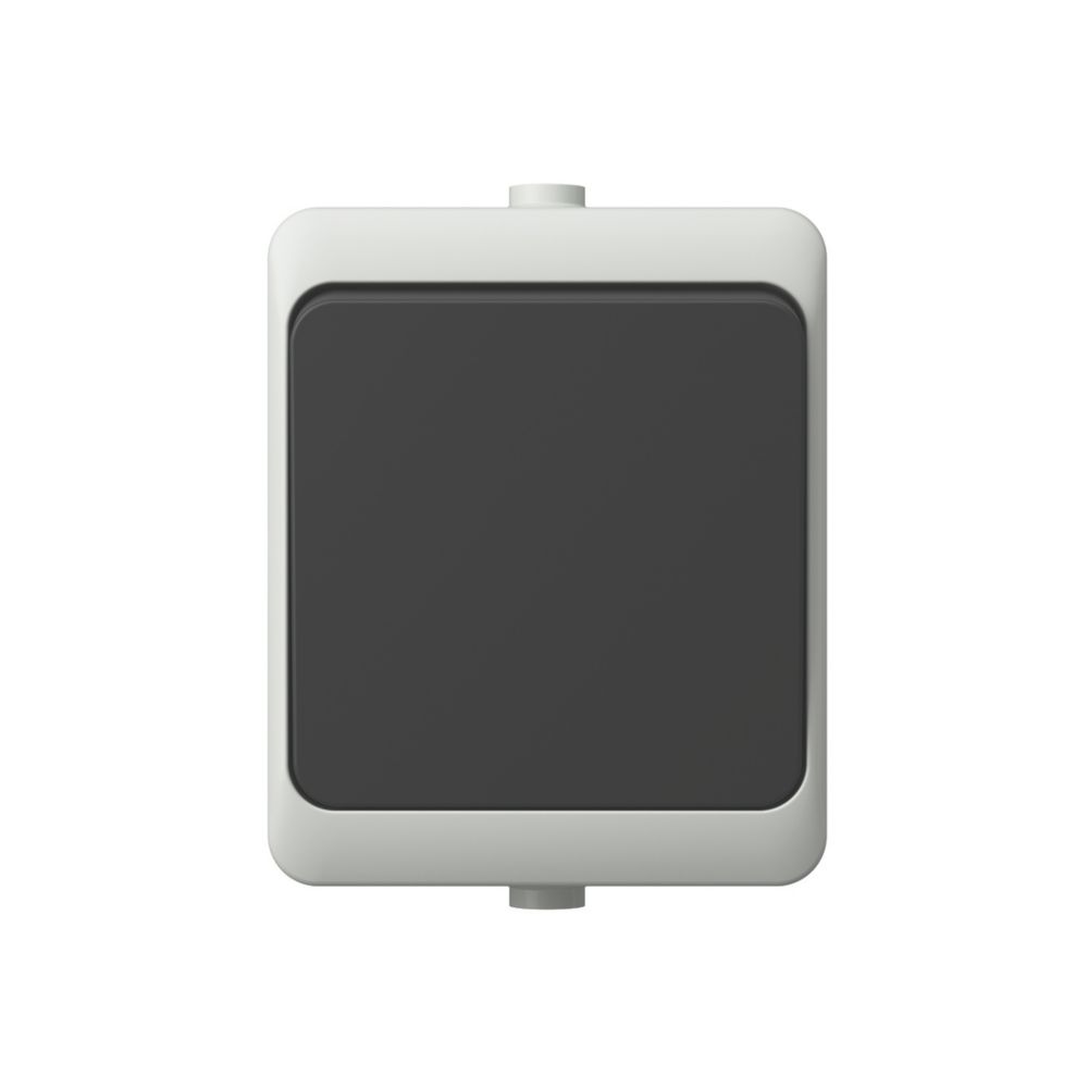 Va-et-vient complet étanche 1 poste gris LAP 1st