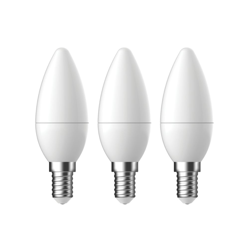 Lot de 3 Ampoule bougie LED SES Energetic 470lm 4,2W