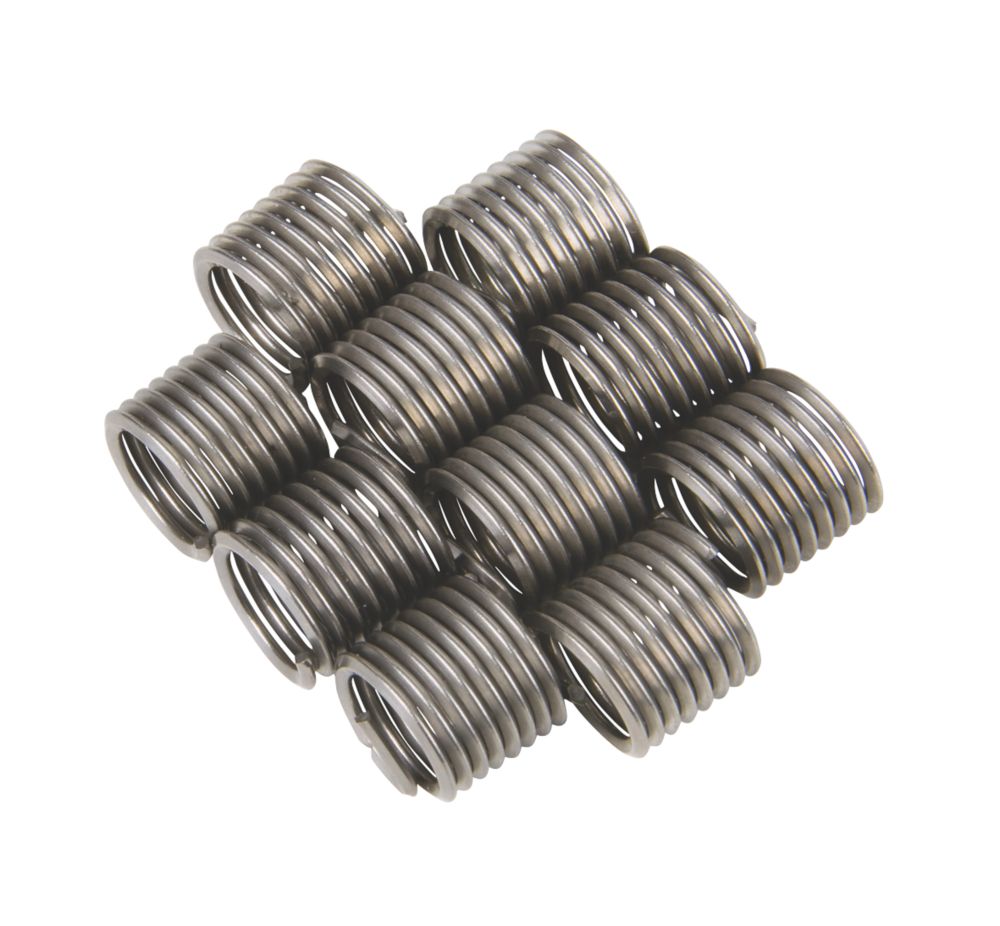 Lot de 10 Inserts de réparation de filetage Helicoil M10 x 1,5mm