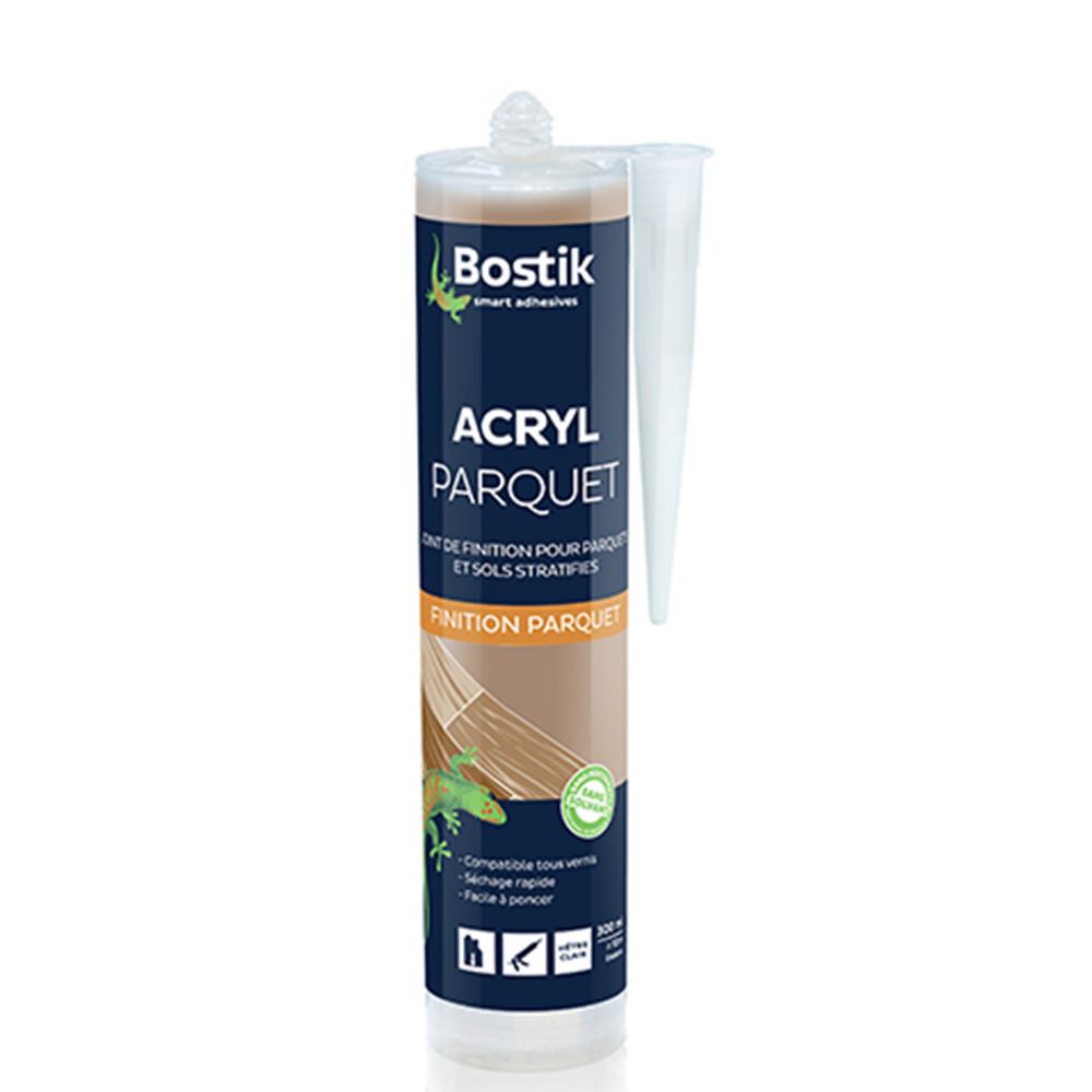 Mastic finition parquet Acryl hêtre clair 300ml