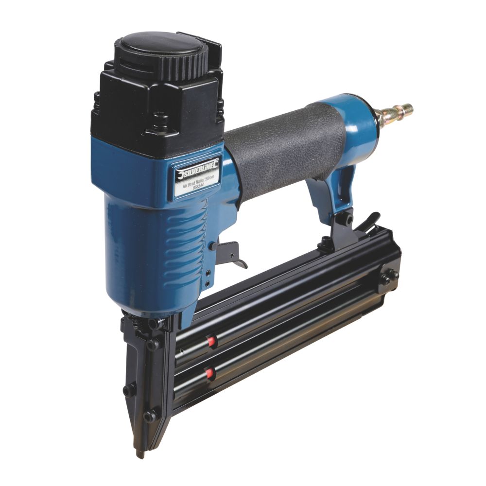 Pistolet à clous pneumatique de finition Silverline 50mm