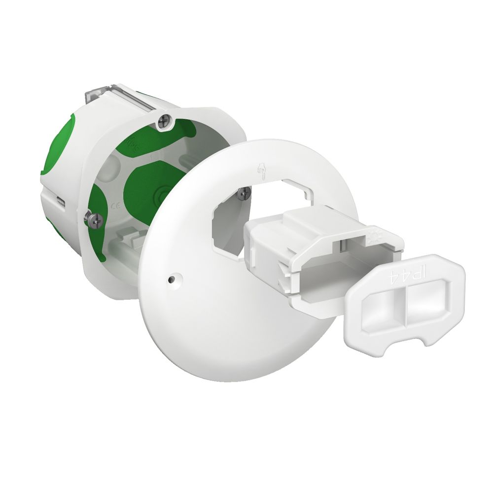 Boîte de centre avec couvercle Multifix Schneider Electric