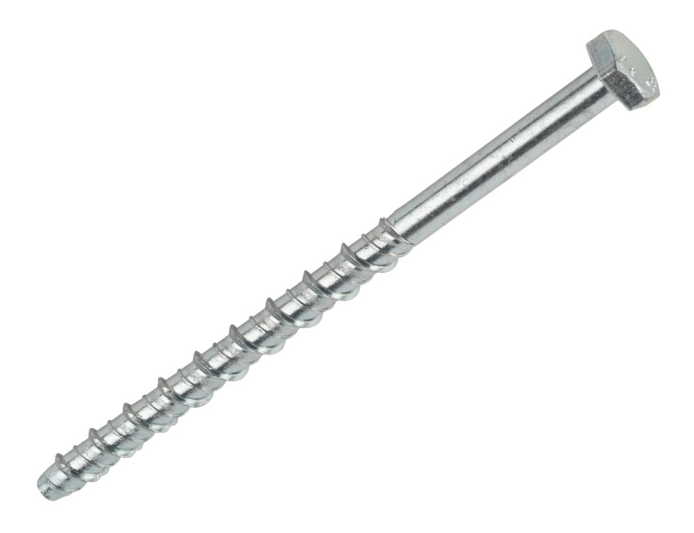 Vis à métaux pour béton Rawlplug LX 150mm, lot de 10