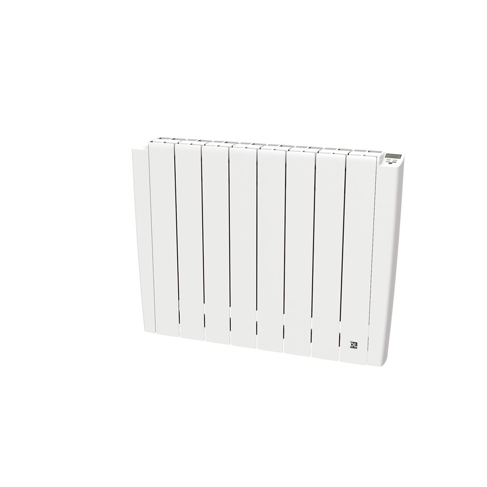 Radiateur à inertie fluide mural DL Radiators blanc 1 500W