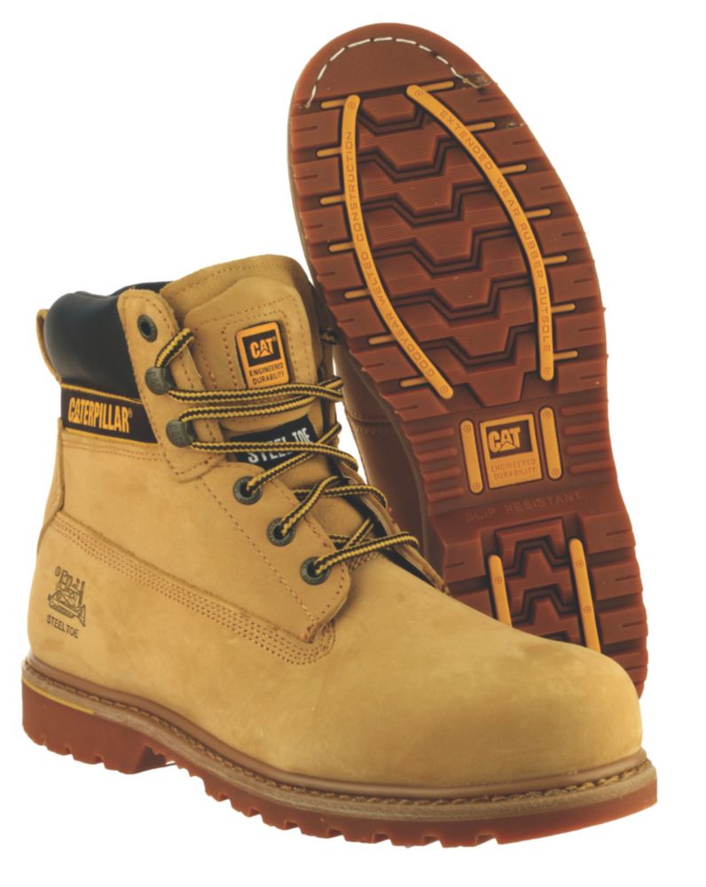 Bottes de sécurité CAT Caterpillar Homme SB Acier Maroc