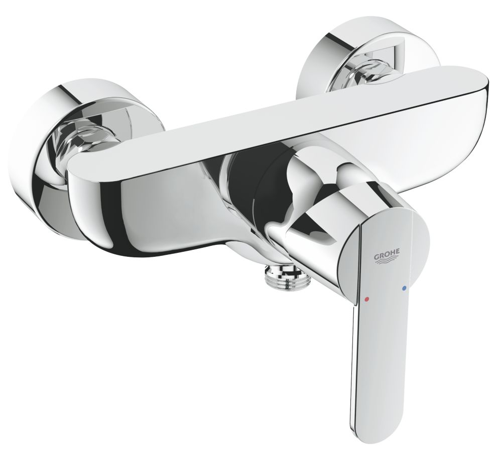 Mitigeur de douche à levier unique chromé Grohe GET