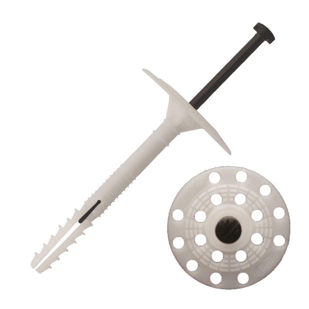 Fixation pour isolation rigide Scell-it 130 x 10mm, lot de 60