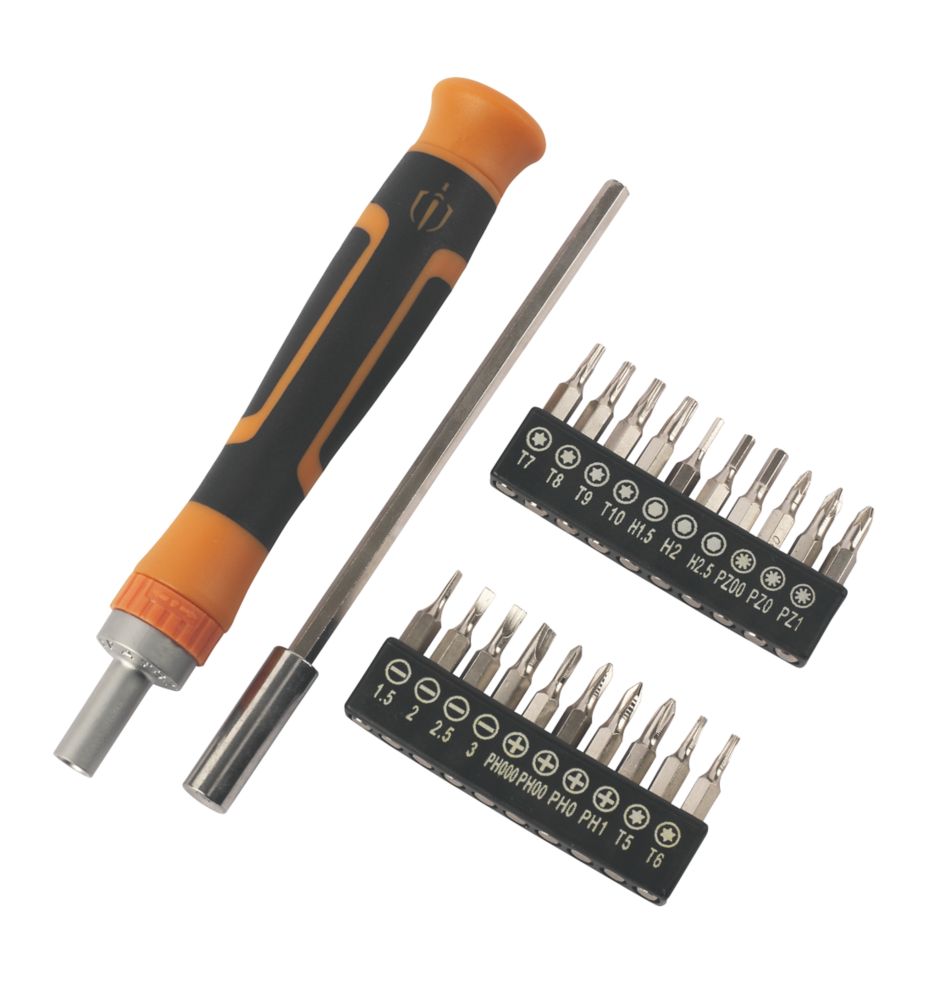 Kit de tournevis de précision avec embouts Magnusson 22 pièces