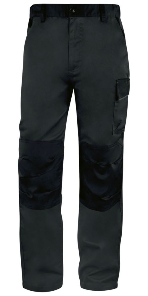 Pantalon de travail Delta Plus M1PA2 gris foncé taille 42/44 longueur 80 cm
