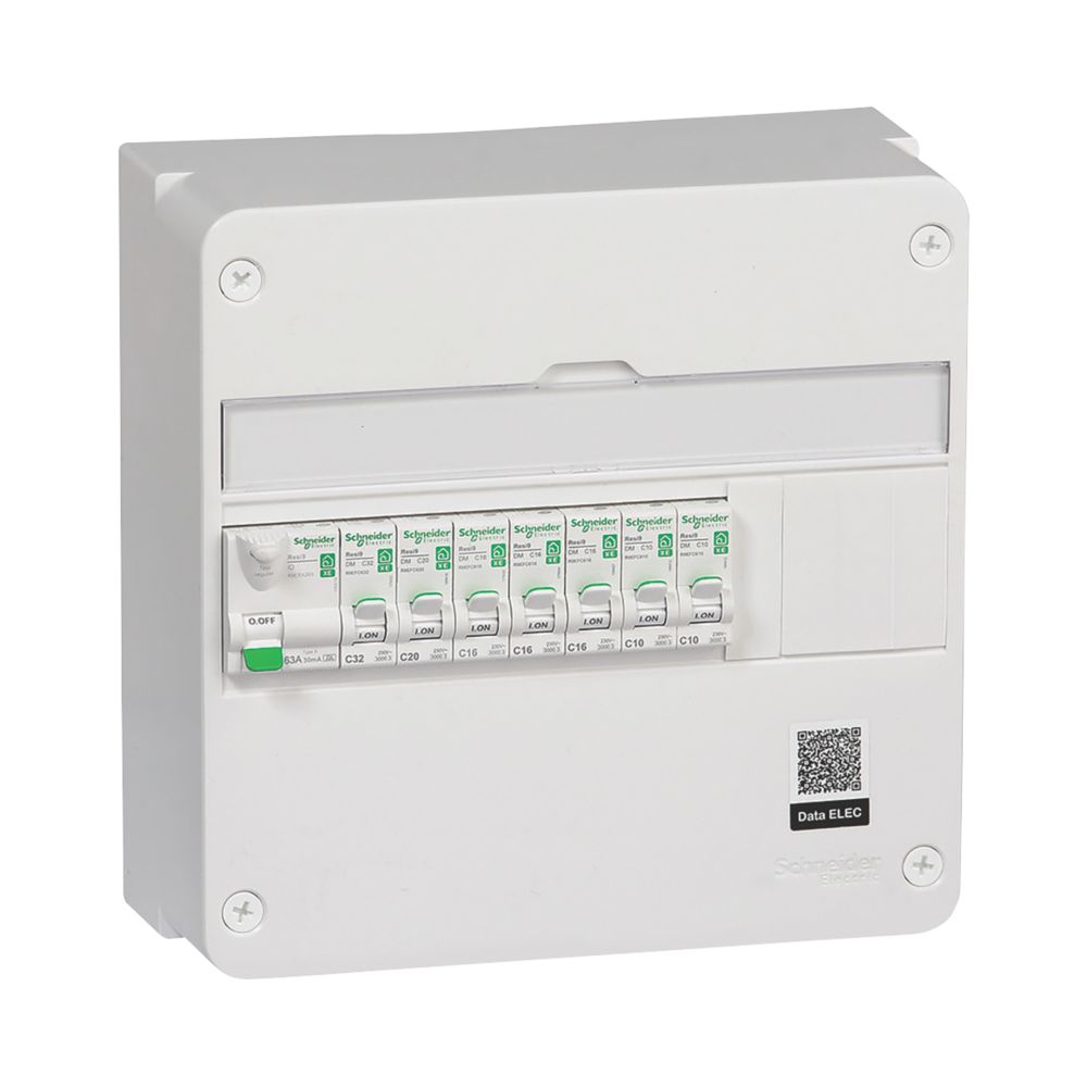 Tableau électrique pré-équipé 1 rangée 13 modules Resi9 Schneider