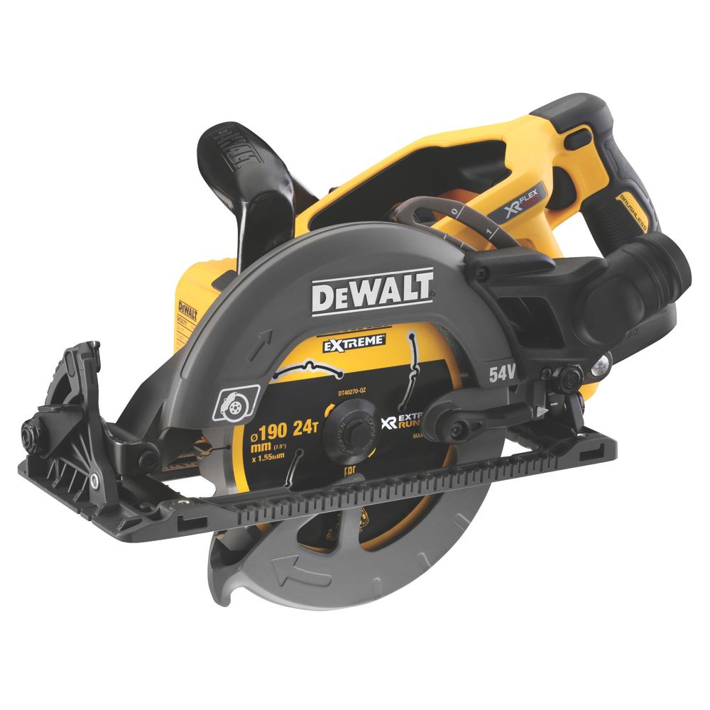 Scie circulaire sans fil brushless à couple élevé DeWalt XR DCS577N-XJ 190mm 54V Li-ion - Sans batterie