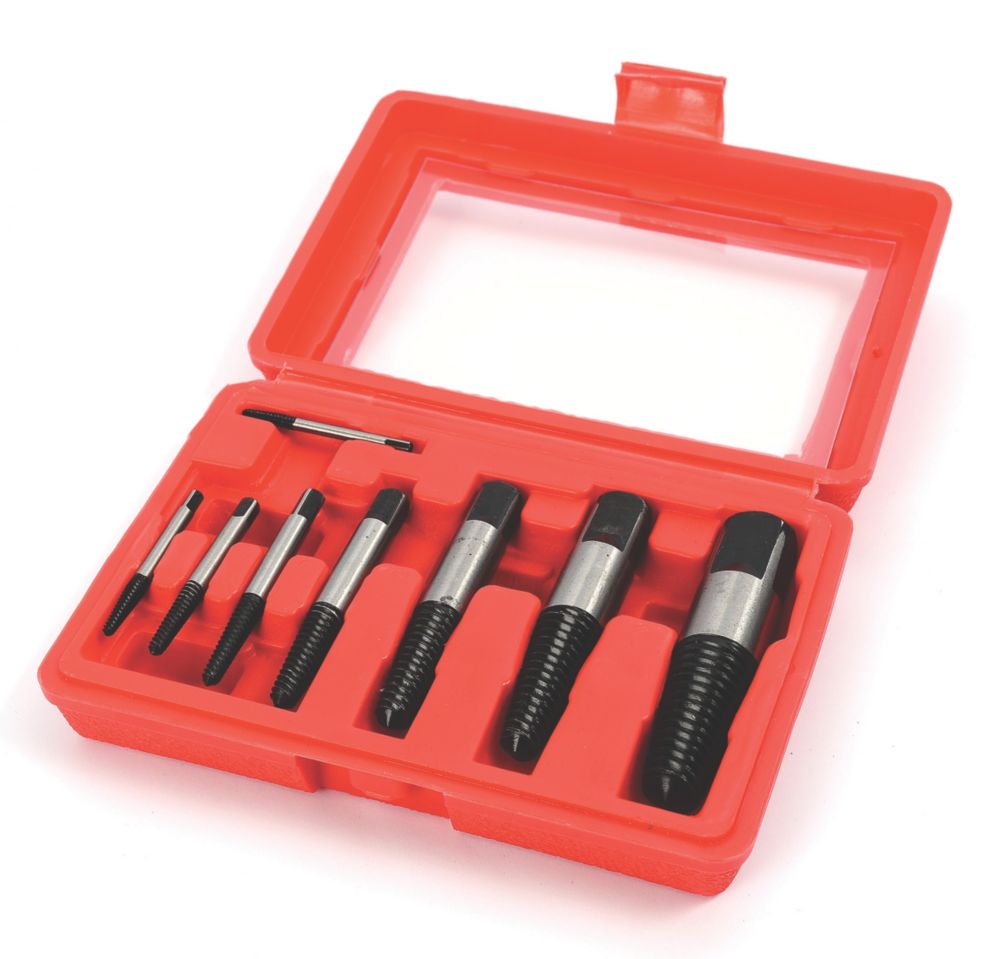 Coffret de 8 extracteurs de vis endommagées Pro-Craft Hilka