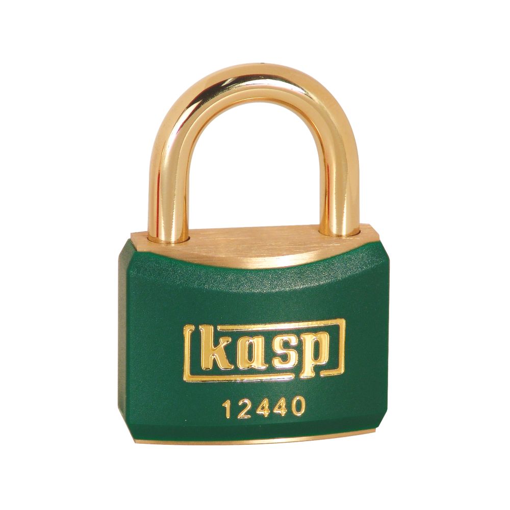 Cadenas de verrouillage Kasp vert 20 x 21mm