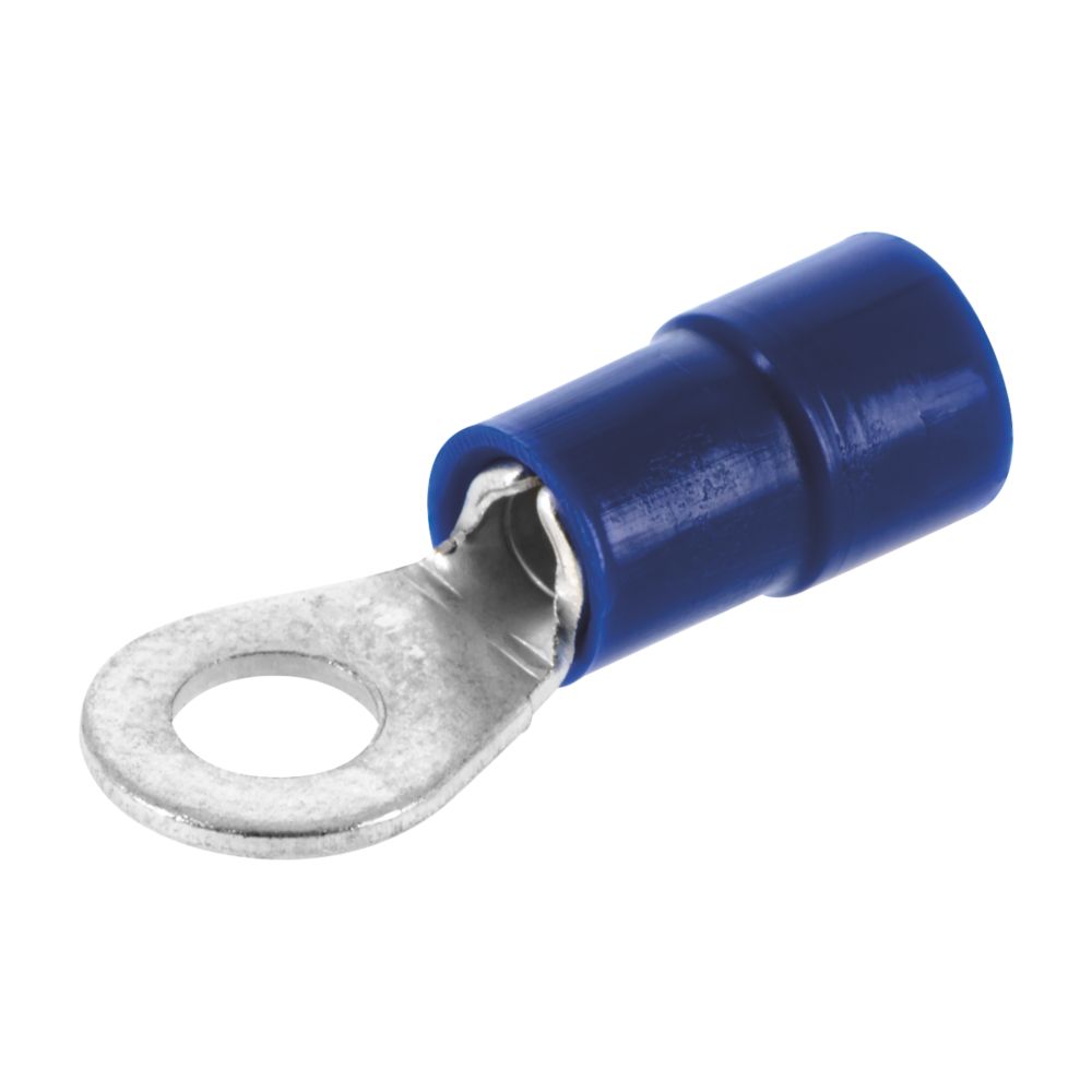 Cosses à sertir bleues isolées à œillet 8mm Klauke, lot de 100