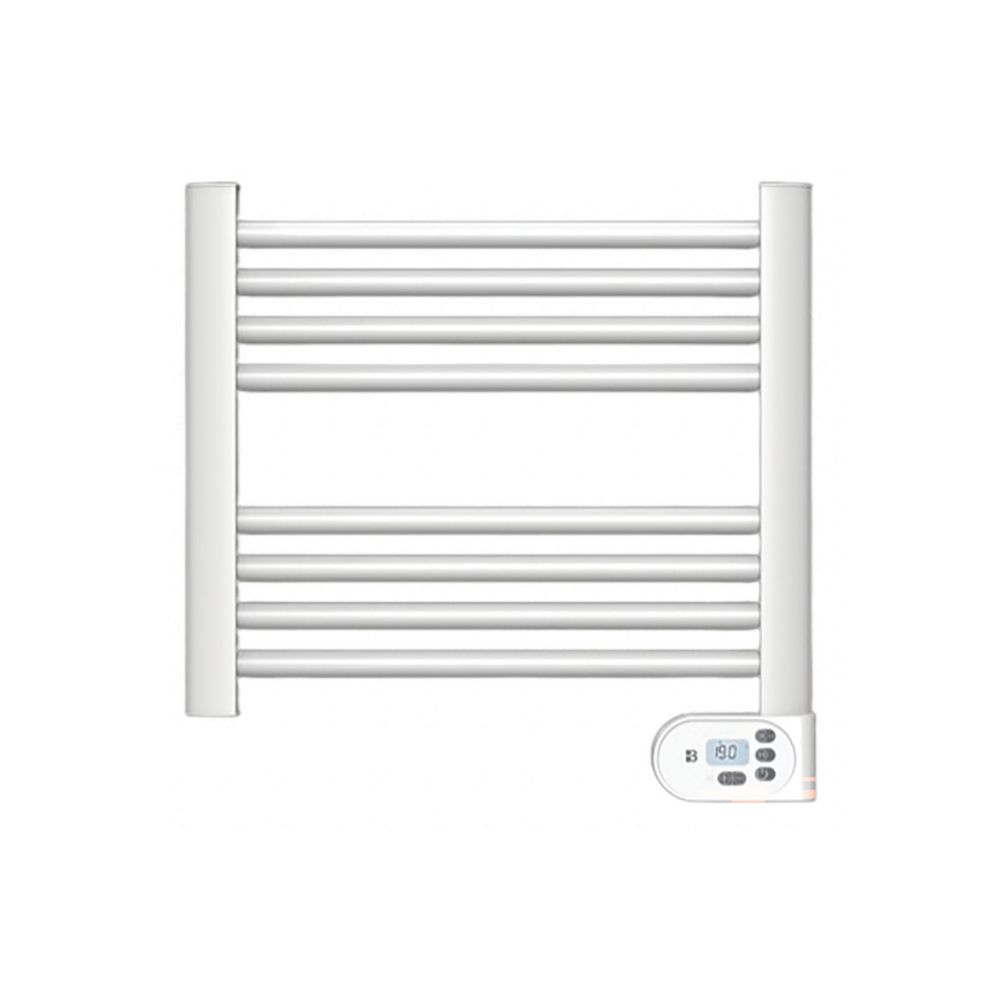  Sèche-serviettes électrique incurvé blanc Bestherm 500mm x 492mm