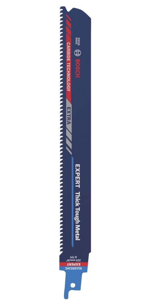 Lame pour scie sabre carbure 225mm S1155CHM Expert Bosch