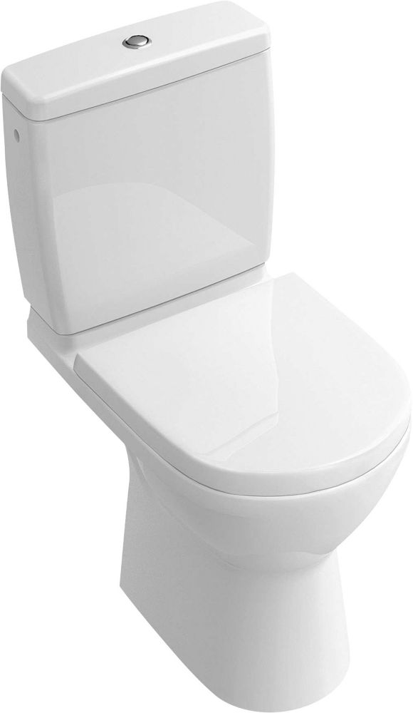 WC à poser double chasse Villeroy & Boch Combipack O.Novo Direct Flush 6L