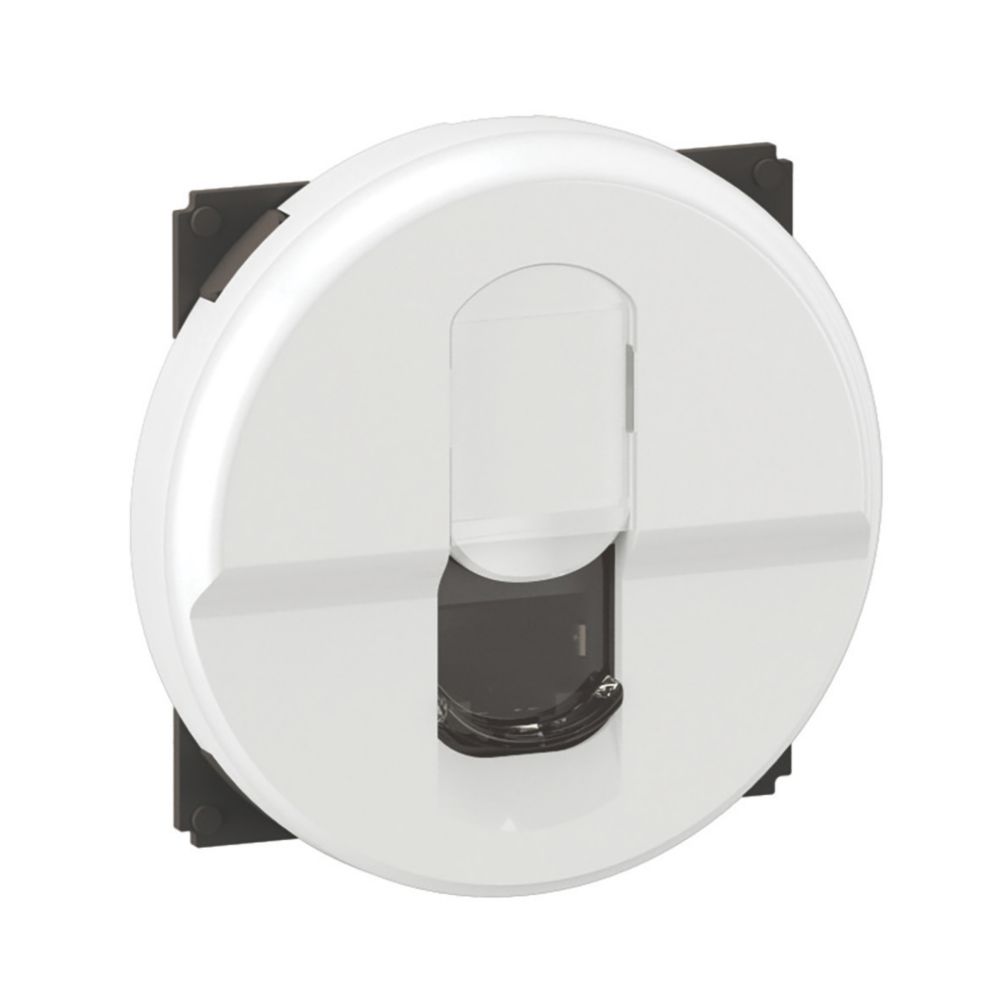 Prise Ethernet RJ45 modulaire Legrand Céliane, blanche  