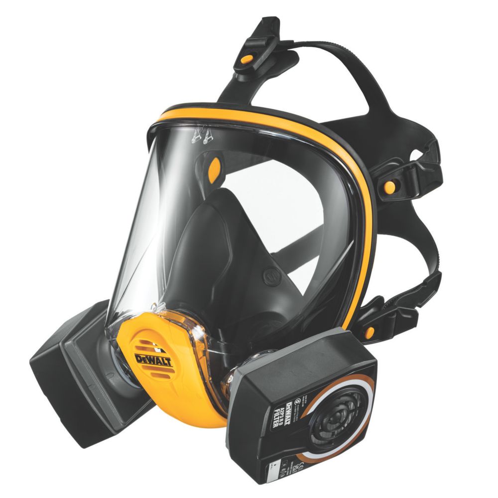 Masque respiratoire intégral grande taille DeWalt A2-P3 