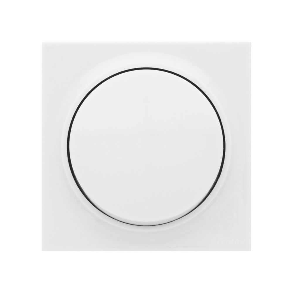 Va-et-vient blanc 1 poste Fontini Neo Evo