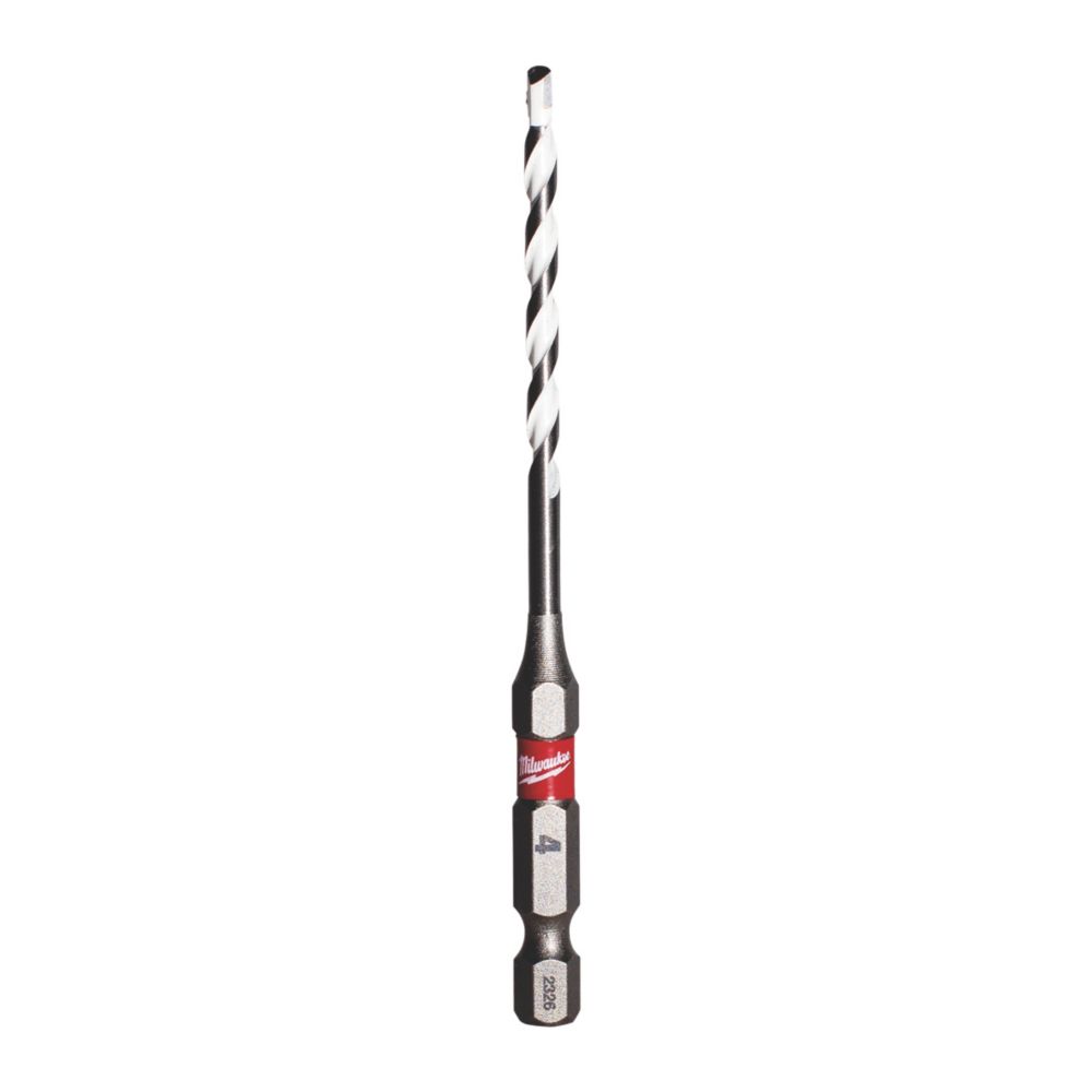  Foret multi-matériaux à queue hexagonale Milwaukee TCT 4mm x 90mm 