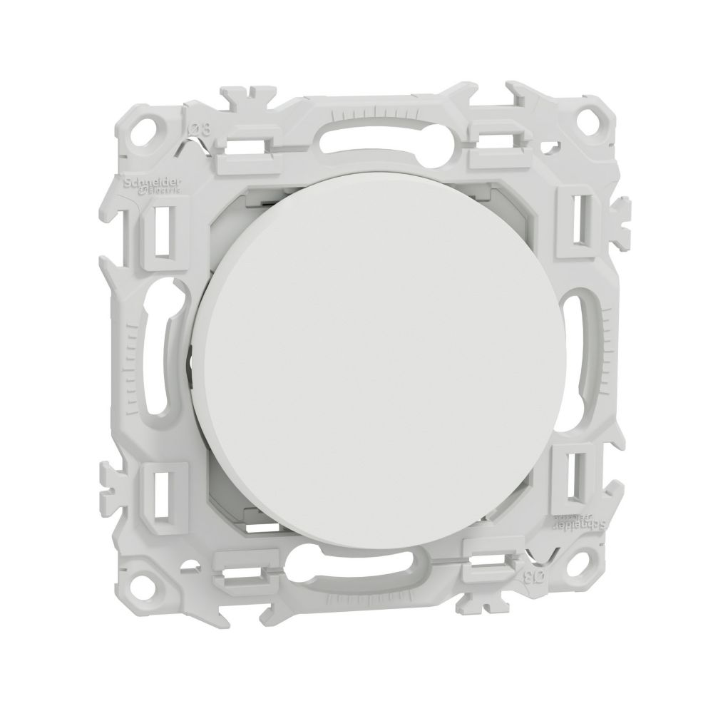 Permutateur 1 poste Schneider Electric Odace blanc