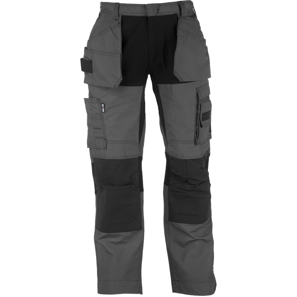 Pantalon de travail extensible Spector Herock, gris, taille 52, longueur 81 cm