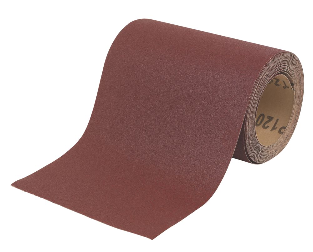 Rouleau de ponçage non perforé 5m x 115mm grain 120 Flexovit