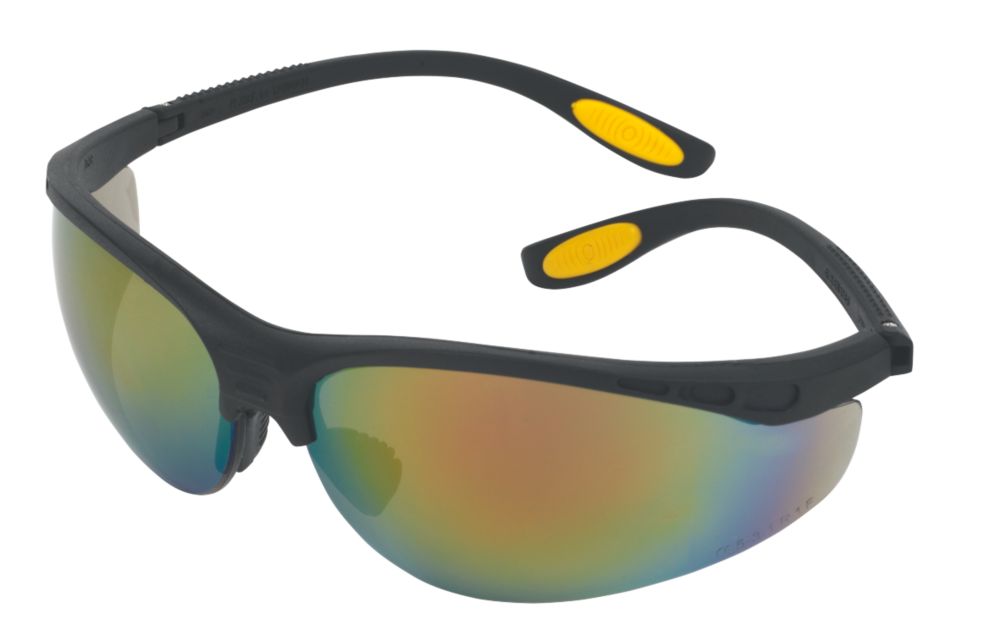Lunettes de sécurité à verre miroir effet feu DeWalt Reinforcer