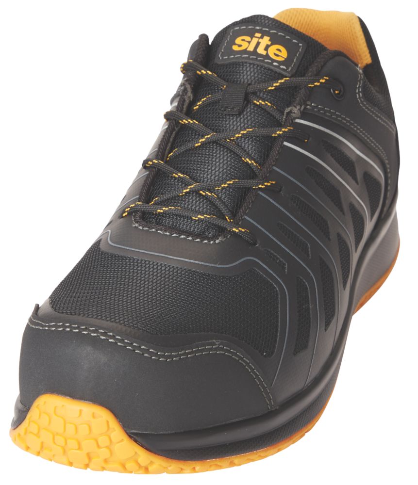 Baskets de sécurité S1 P Site Edenite noires & grises pointure 43     