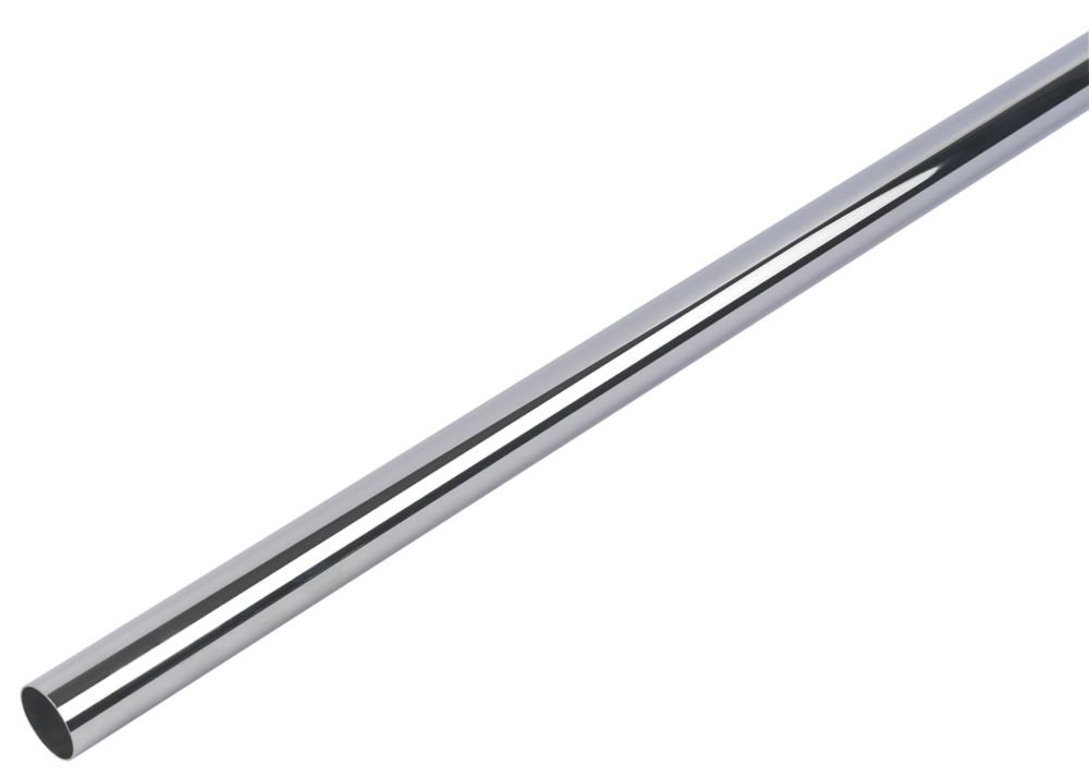 Tringle de penderie ronde Smith & Locke en chrome poli 1219mm x 25mm 