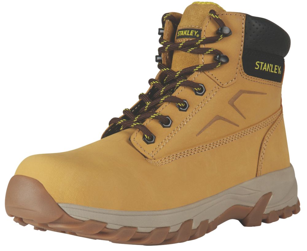 Chaussures de sécurité montantes SB P Stanley Tradesman miel pointure 46      