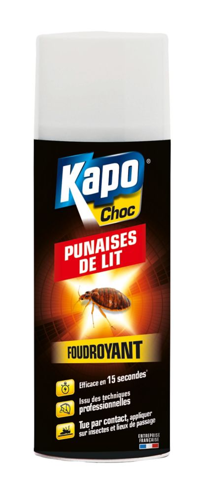 Aérosol contre les punaises de lit Kapo 400ml