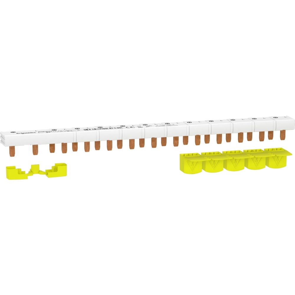 Peigne raccordement 1P+N 63A 13 modules Resi9XP Schneider Electric