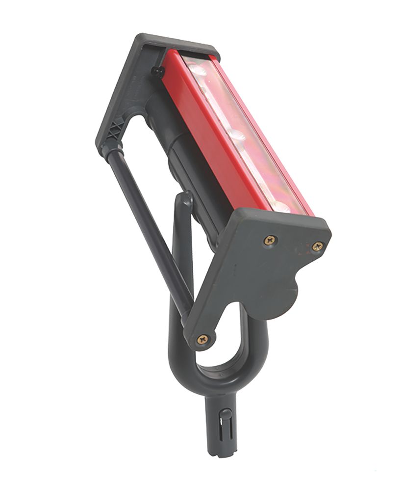 Lampe rasante pour ponçage LED sans fil rechargeable L'Outil Parfait Ergoliss noire et rouge 360lm/m