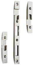 Jeu de gâches pour Serrure Vachette 20500 têtiere 18mm bateau 20x10.5mm, universelle réversible