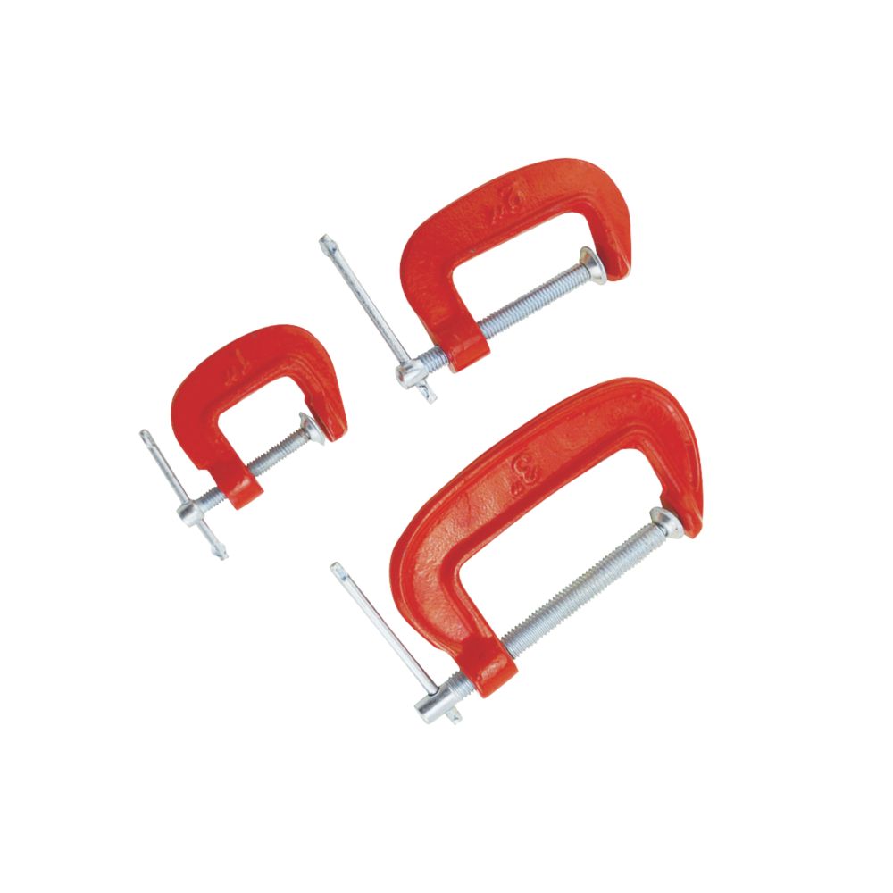  3 serre-joints en C