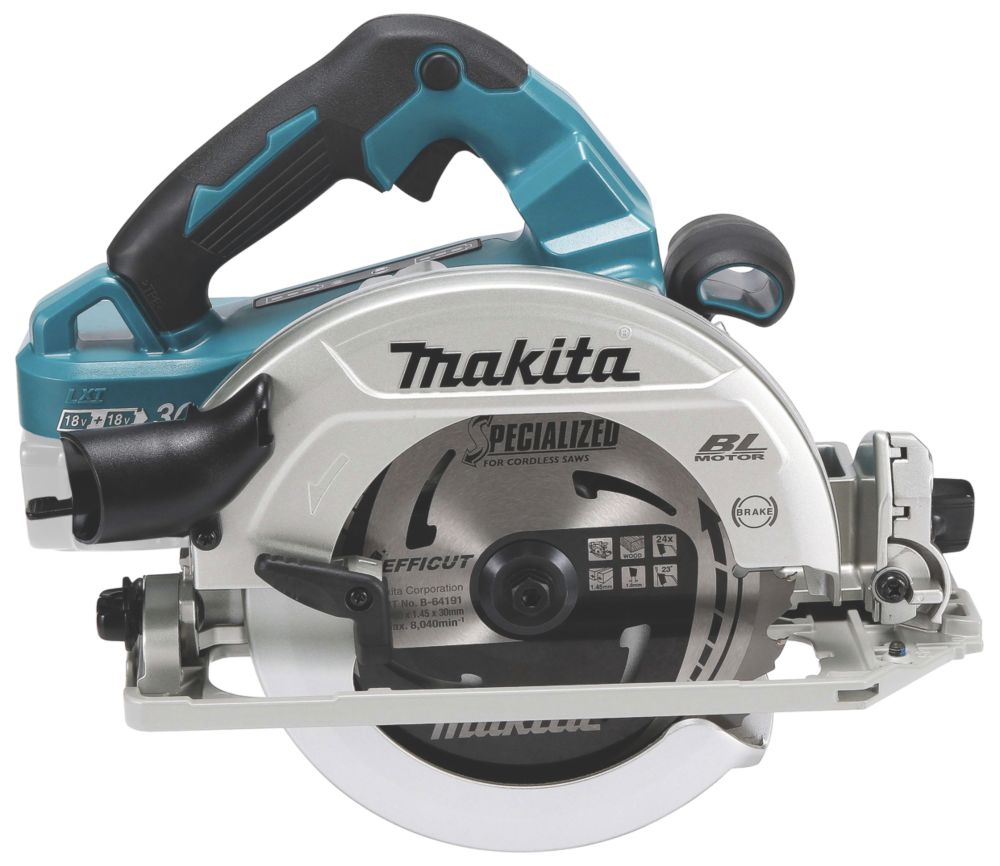 Scie circulaire sans fil brushless Makita DHS782ZJ 190mm 18V Li-ion LXT - Sans batterie