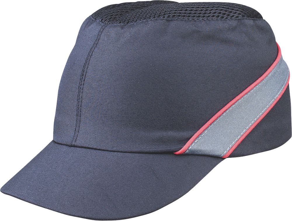 Casquette de sécurité antichoc à visière courte Delta Plus COLTAAINOSH noir / rouge