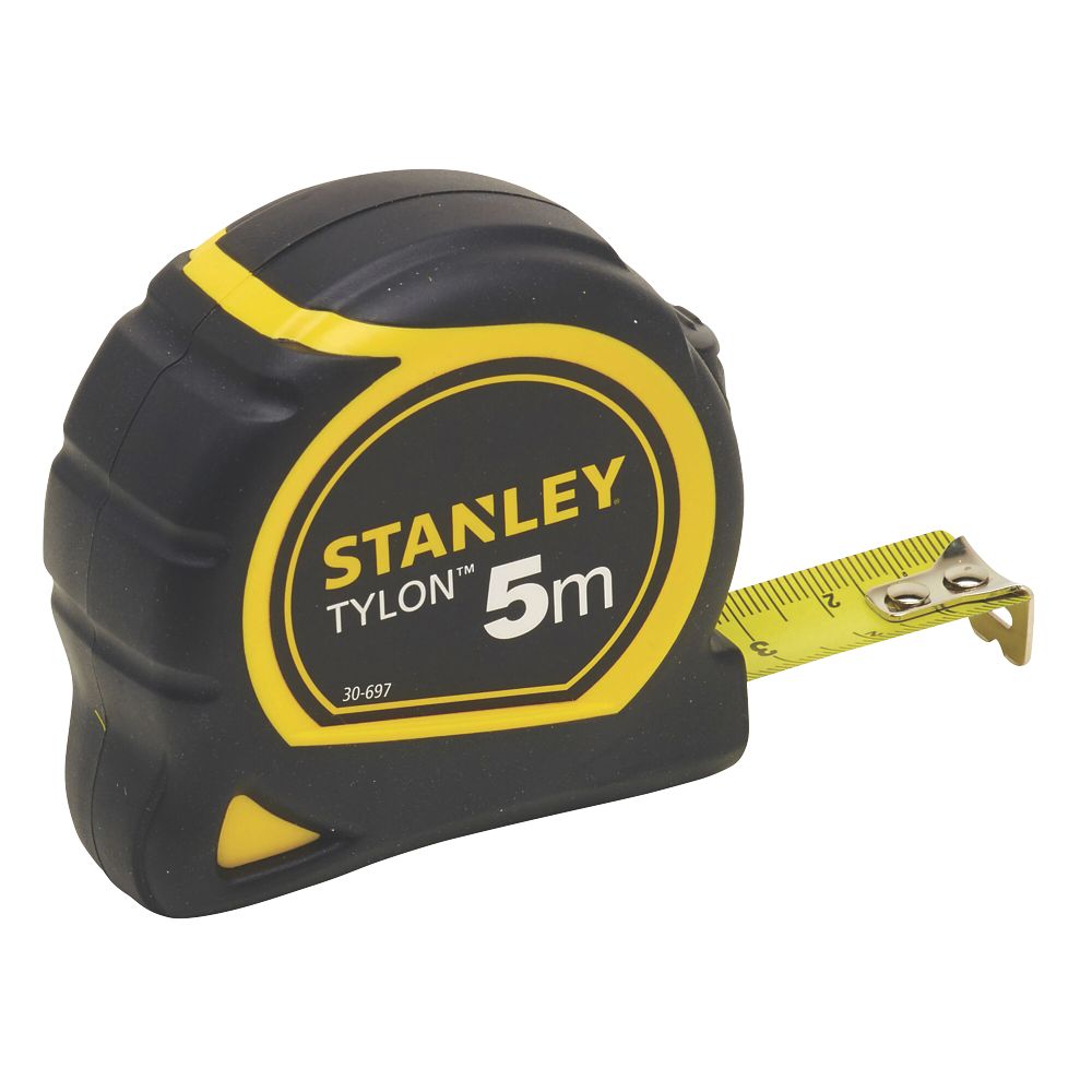 Mètre ruban 5m Stanley 1 pièce, Niveau et outils de mesure