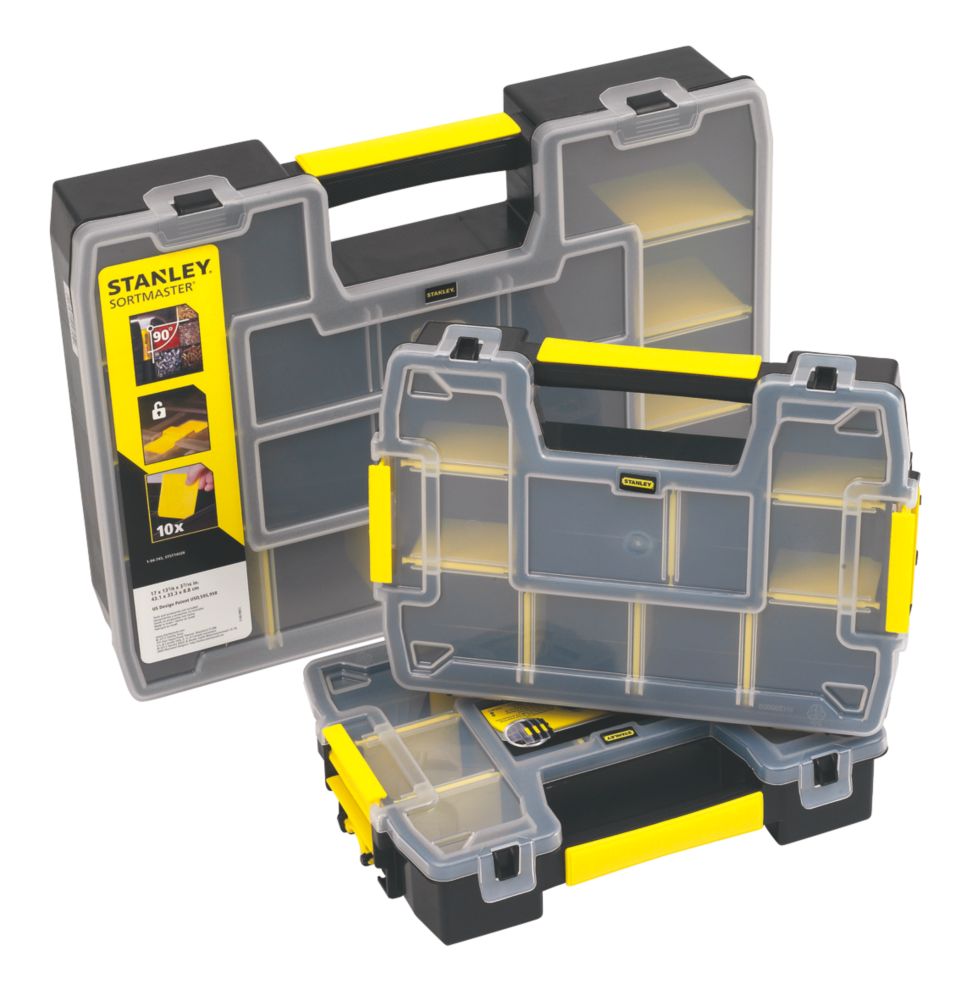 Boîte de rangement Stanley Sortmaster 15 compartiments